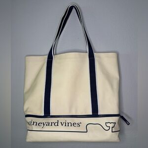 Vineyard Vines x Target Whale Beach Weekend Zip Top Bag